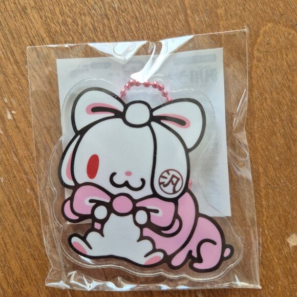Brand New Mori Chack All pupose Bunny Gloomy Bear keychain From YumeTwins Japan - Picture 3 of 6